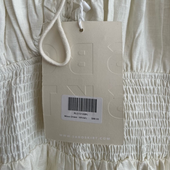 Sabo Skirt white dress - Picture 3 of 3